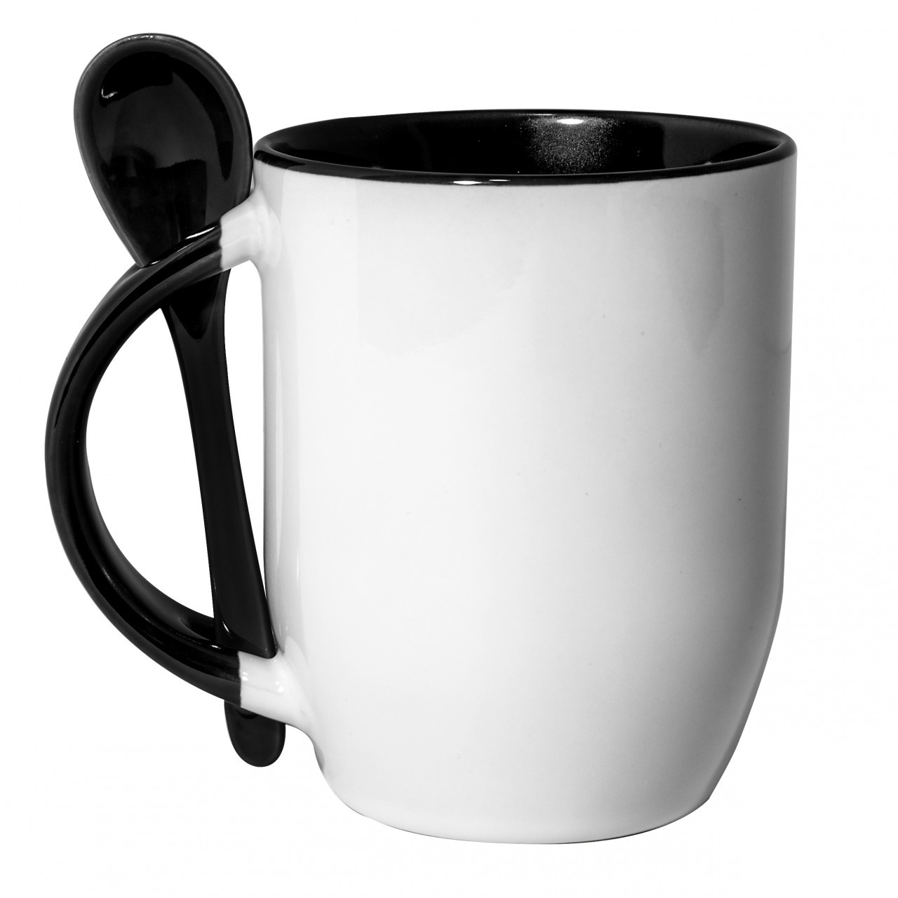 Hot Chocolate Personalised Mug & Spoon Set